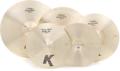 Click to learn more about the Zildjian K Custom Dark Cymbal Set - 14/16/18/20 inch