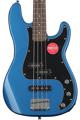 Click to learn more about the Squier Affinity Series Precision Bass - Lake Placid Blue with Laurel Fingerboard