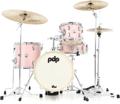 Click to learn more about the PDP New Yorker 4-piece Shell Pack - Pale Rose Sparkle