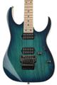 Click to learn more about the Ibanez Prestige RG652AHM - Nebula Green Burst