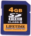 SDHC Card 4GB 4GB SDHC Card