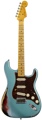 Fender Custom Shop Sweetwater Special '57 Stratocaster (Teal and Sunburst, Heavy Relic)