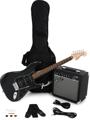 Click to learn more about the Squier Affinity Series Stratocaster HSS Pack - Charcoal Frost Metallic with Laurel Fingerboard