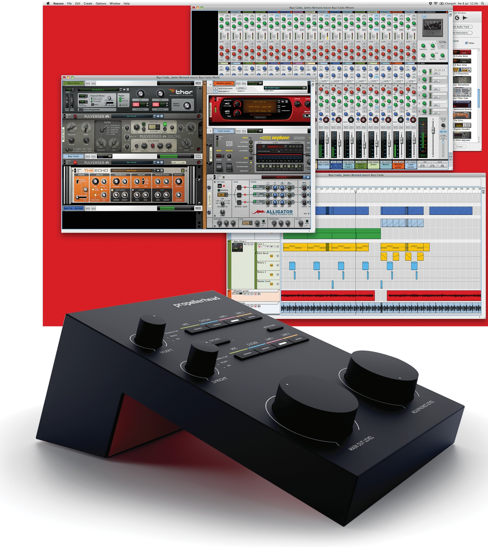 Propellerhead Balance With Pro Tools