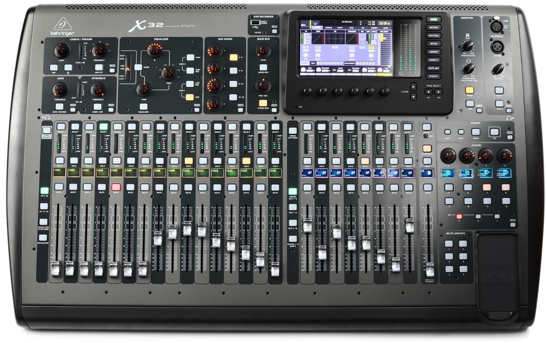 Behringer X32 40Channel, 25Bus Digital Mixing Console NEW! eBay