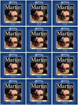 Martin M150 80/20 Bronze Acoustic Guitar Strings (.013-.056 Medium 12-Pack)