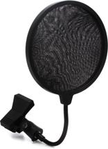 On-Stage Stands ASVS6B Pop Blocker w/ Clamp & Gooseneck