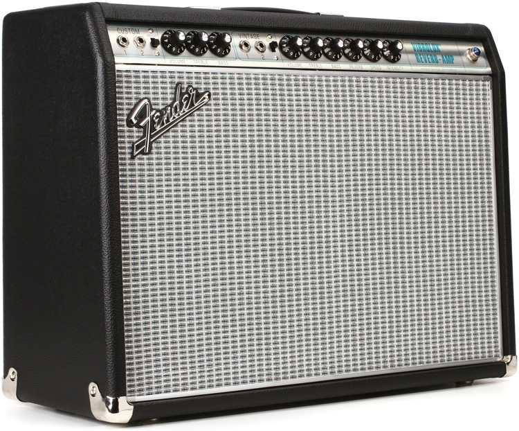 Fender '68 Custom Vibrolux Reverb 35W 2x10" Guitar Combo Amp