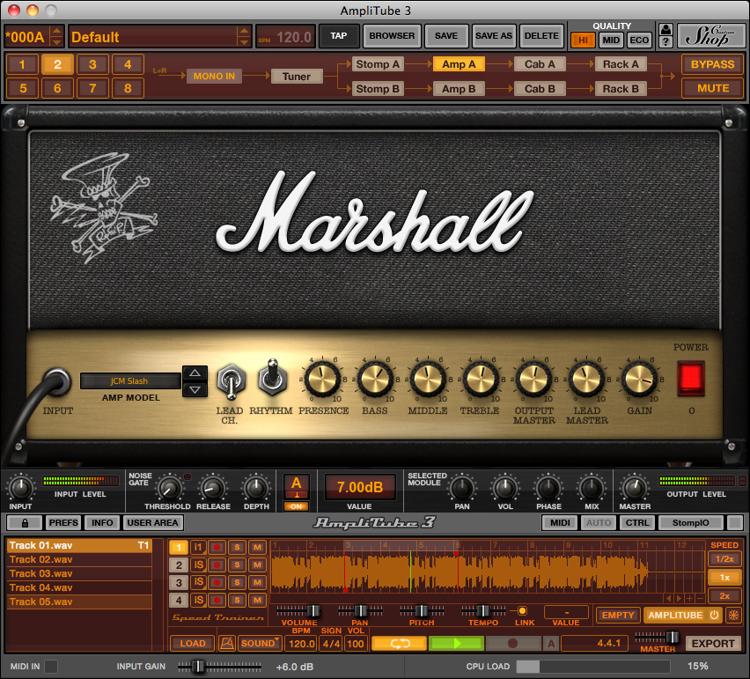 IK Multimedia AmpliTube Slash Software Suite | Sweetwater.com