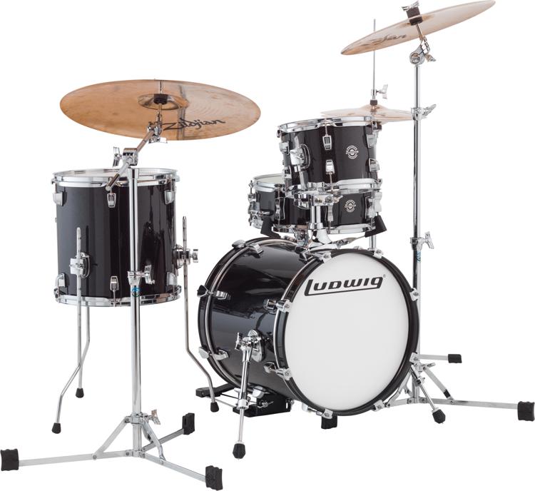 Ludwig Breakbeats By Questlove 4piece Shell Pack with Snare Drum