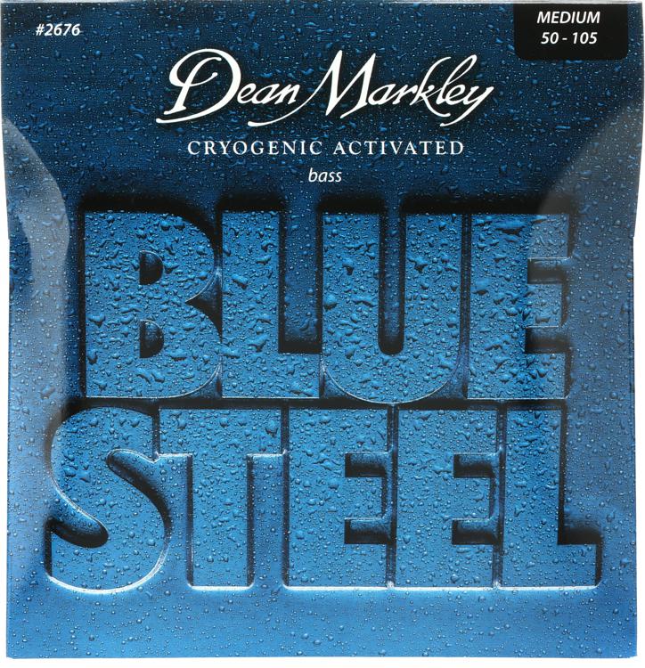  Dean Markley 2676 Blue Steel (.050-.105 Medium) | Sweetwater.com