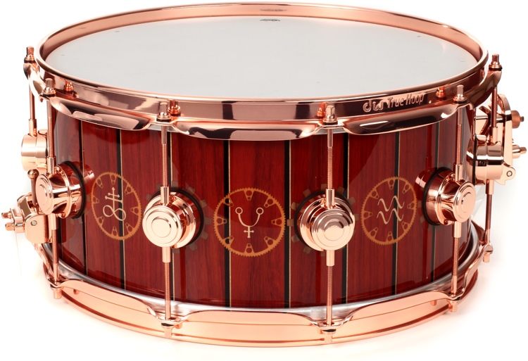 DW Collector's Series Icon Snare Drum Neil Peart Time Machine