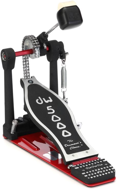 DW 5000 Series Delta 3 Turbo Bass Drum Pedal Single