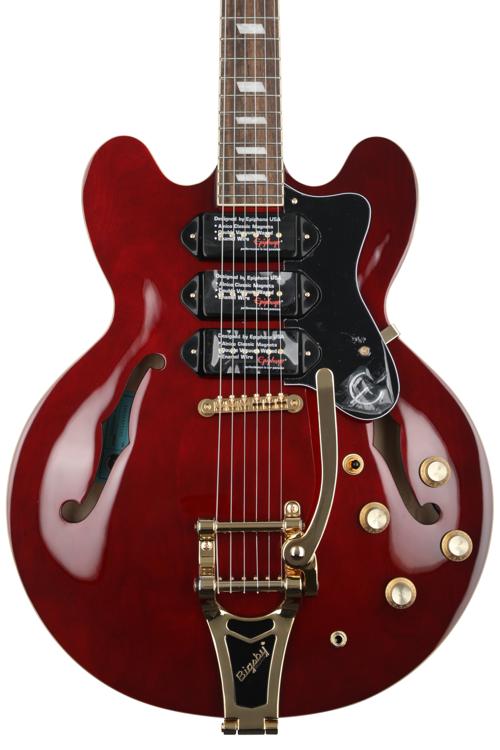 Epiphone Riviera Custom P93 Wine Red