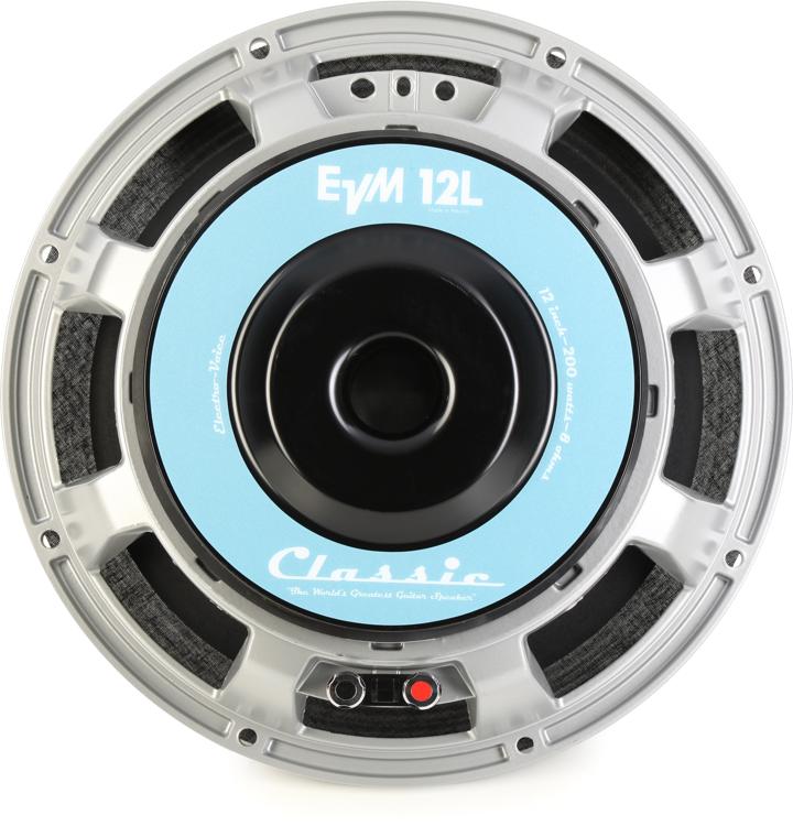 Electro Voice EVM12L 12" 8 Ohm Guitar Speaker
