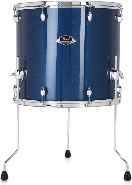 Pearl Export EXX Floor Tom 16"x18", Electric Blue Sparkle
