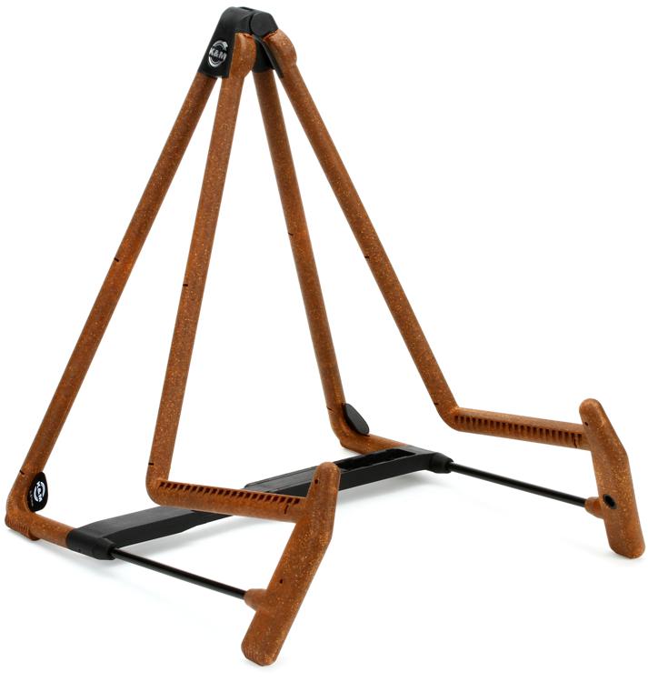 K&M 17580 Heli 2 Acoustic Guitar Stand Cork