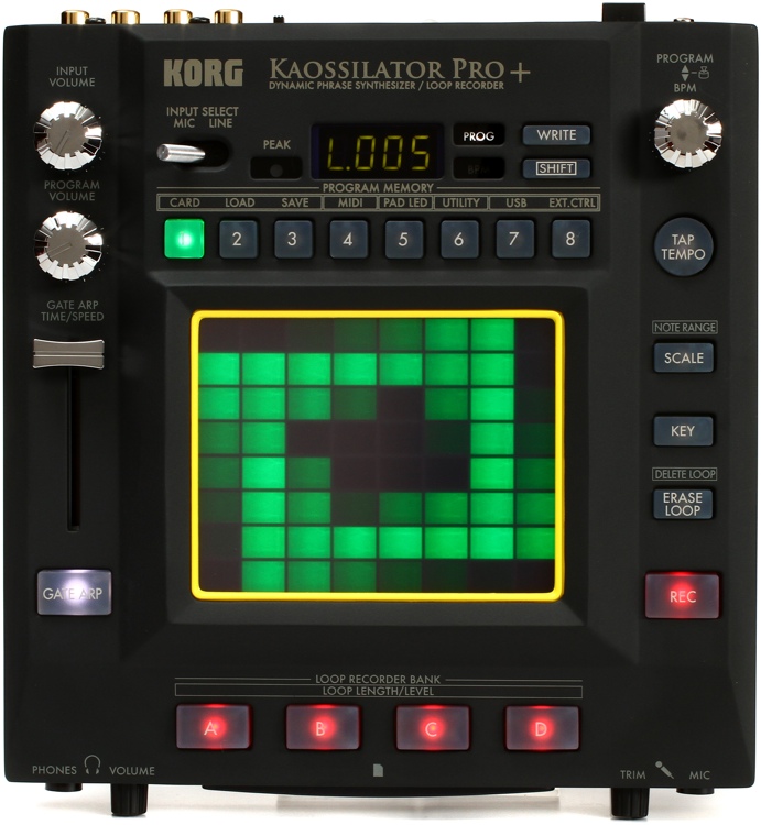 Kaossilator Pro+ Phrase Synthesizer and Loop Recorder