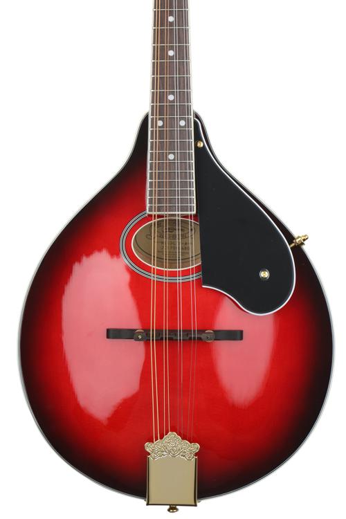 Washburn M1SDLTR "A" Style Mandolin Transparent Red