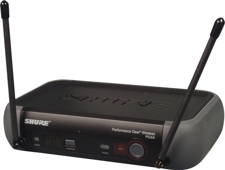 Shure PGX4 Wireless Receiver H6 Band, 524 542 MHz