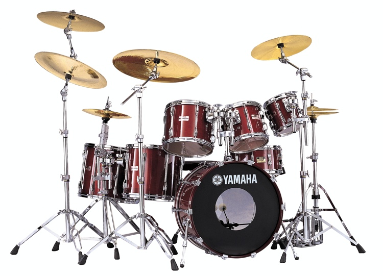 Yamaha Recording Custom 5piece Shell Pack Cherry Wood