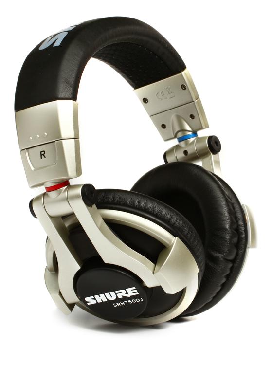 Shure SRH750DJ High Impedance Pro DJ Headphones