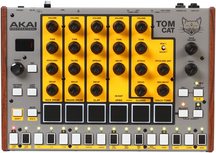Akai Professional Tom Cat Analog Drum Machine