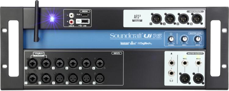Soundcraft Ui16 Digital Mixer | Sweetwater.com