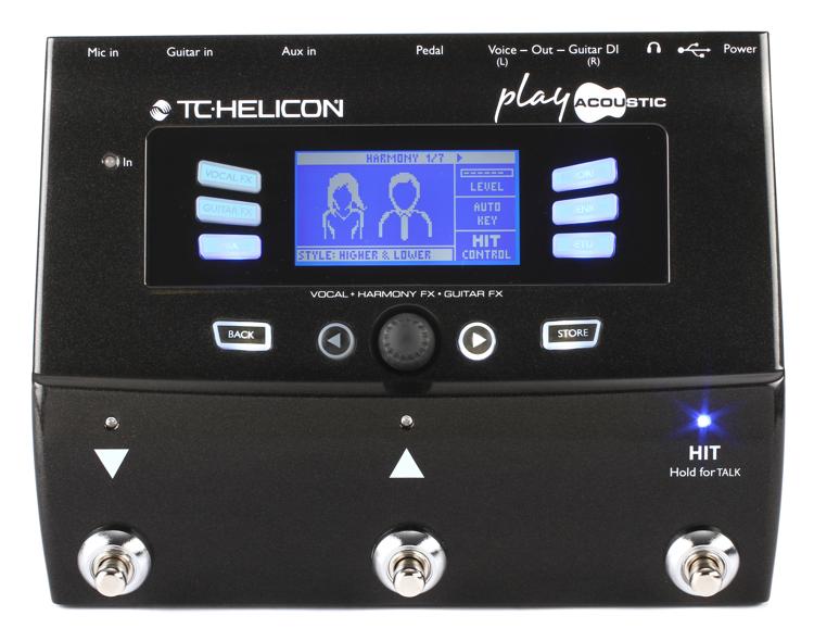 TC-Helicon VoiceLive Play Acoustic Effects Pedal Demo