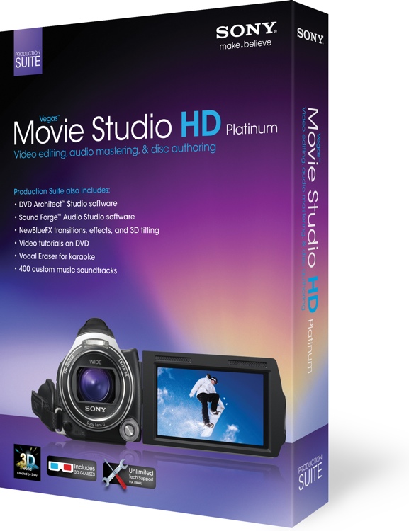 Vegas Movie Studio HD Platinum 11 cheap license