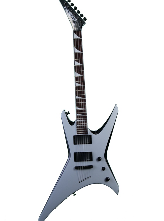 Jackson Warrior WRXTMG Quick Silver with Black Bevels