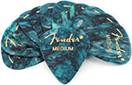 Fender 351 Premium Guitar Picks - Med Ocean Turquoise - 12-Pack