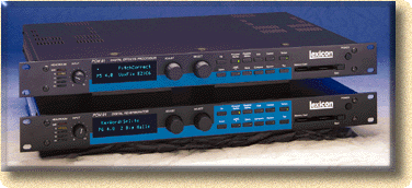 The PCM 81 Digital Effects Processor (top) and PCM 91 Reverb