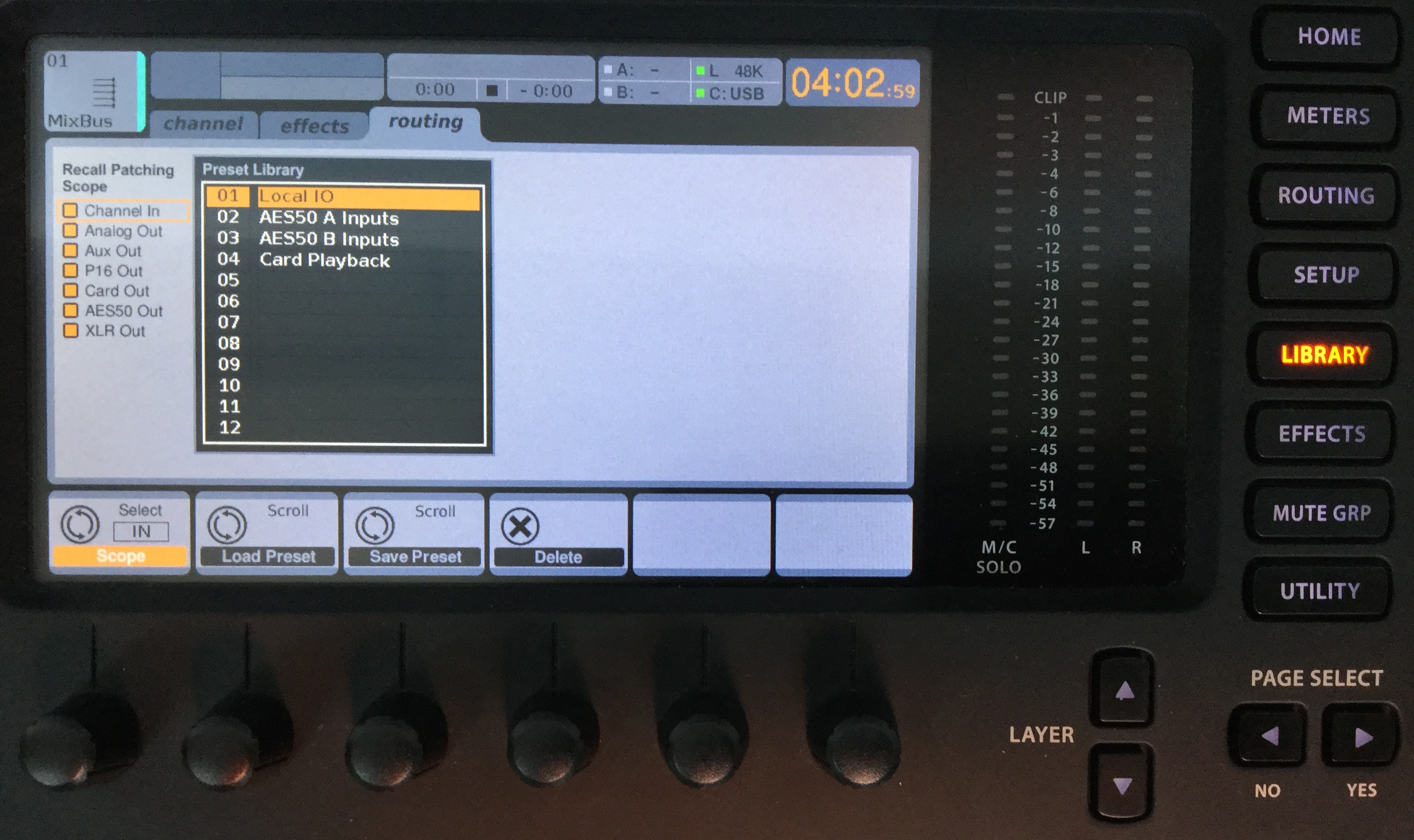 Behringer X32 S16 setup SweetCare