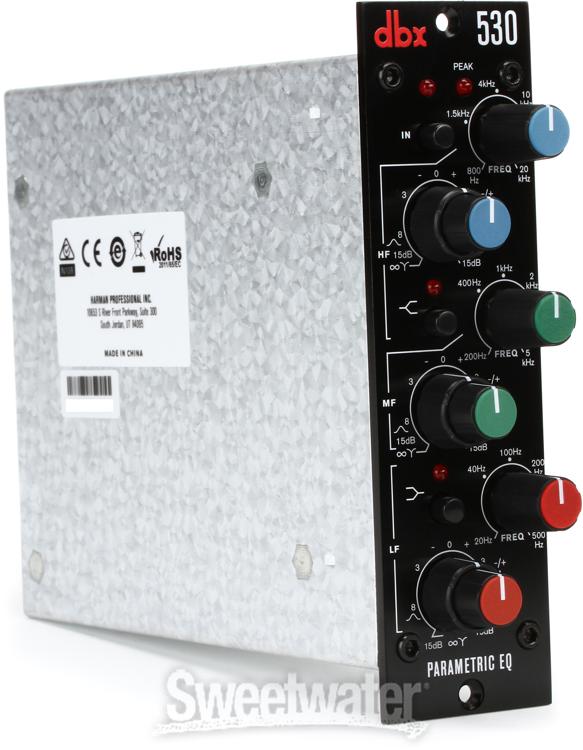 Dbx 530 Parametric EQ 500 Series Module Overview by Sweetwater Sound