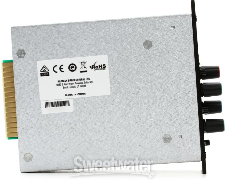 Dbx 580 Mic Preamp 500 Series Module Overview by Sweetwater Sound