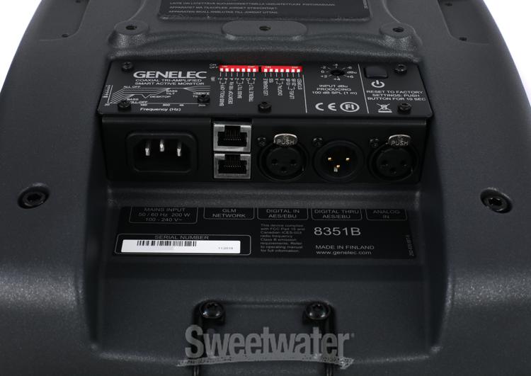 Sweetwater at AES 2019 Genelec 8351 Monitor with Adaptive Woofer