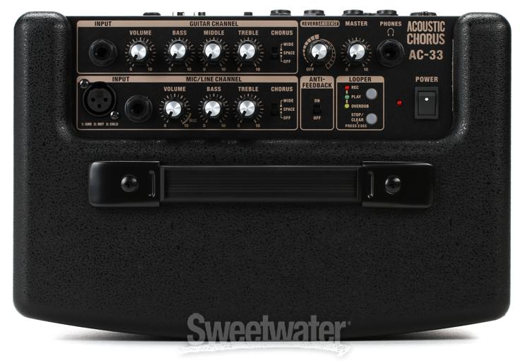 Roland AC33 Acoustic Guitar Amplifier Demo Sweetwater