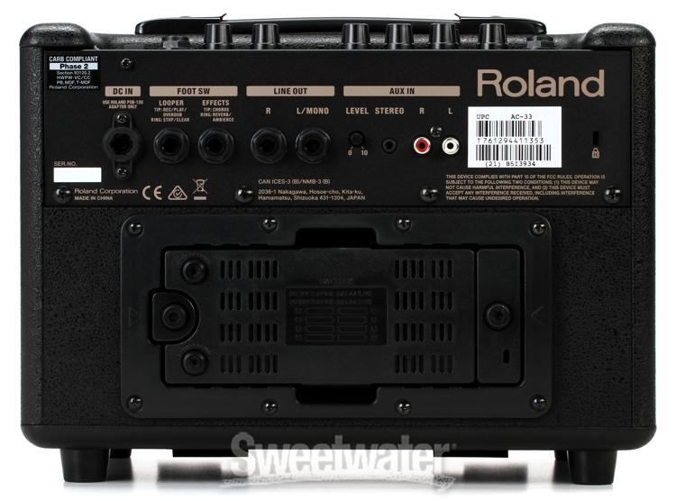 Roland AC33 Acoustic Guitar Amplifier Demo Sweetwater