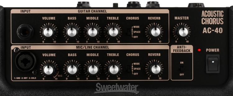 Roland Announces AC-40 Acoustic Chorus Guitar Amplifier