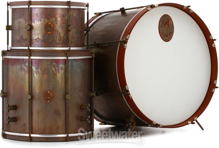 A&F Drum Company Copper Drum Kit Demo