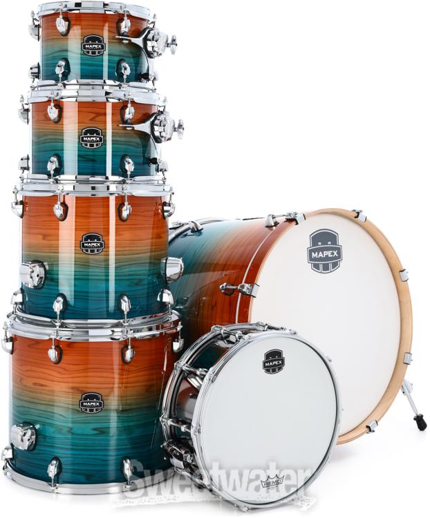 Mapex Armory 6piece Studioease Fast Tom Shell Pack Ocean