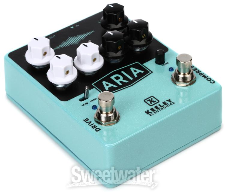 Keeley Aria Compressor and Overdrive Pedal Review InSync