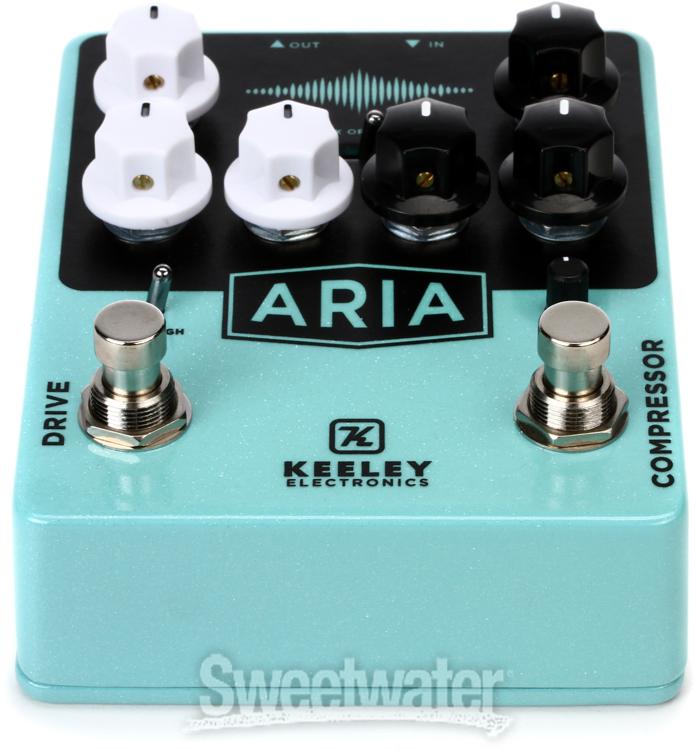 Keeley Aria Compressor and Overdrive Pedal Review InSync