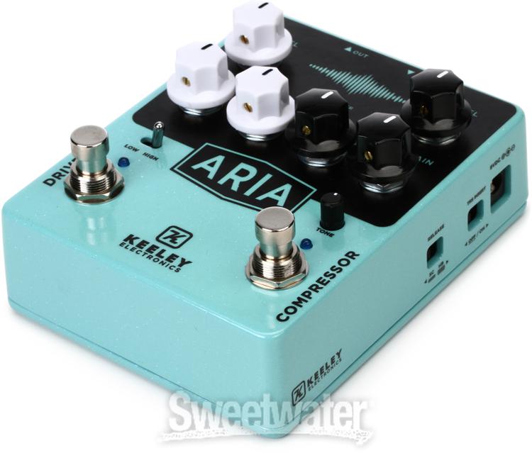 Keeley Aria Compressor and Overdrive Pedal Review InSync
