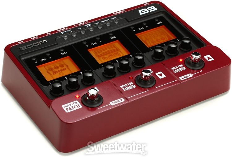 Zoom B3 Bass Multi Effects | Sweetwater.com