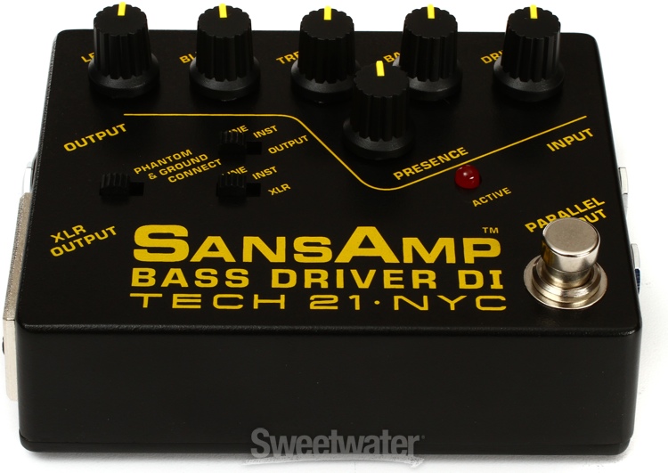Tech 21 SansAmp Bass Driver DI Demo