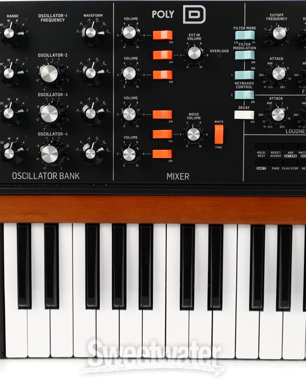 Behringer Poly D Polyphonic Synth Demo Daniel Fisher InSync