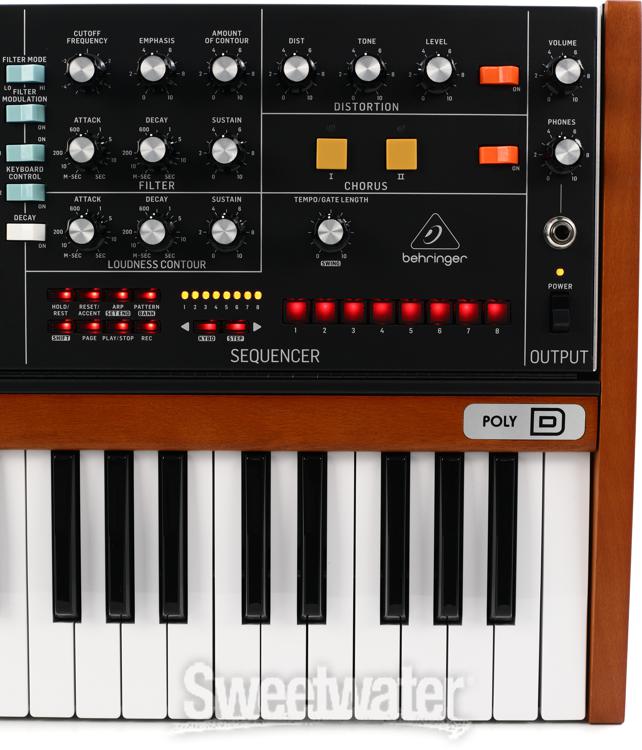 Behringer Poly D Polyphonic Synth Demo Daniel Fisher