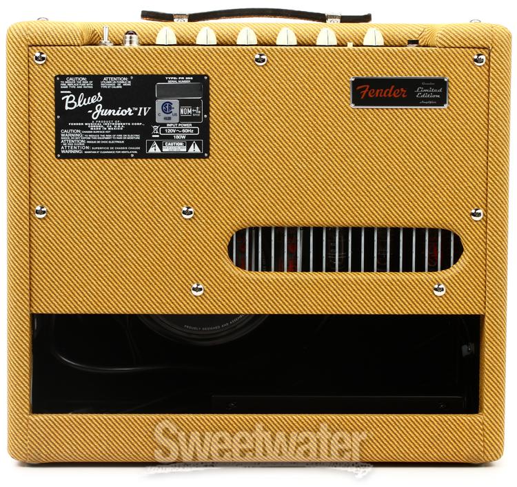 Fender Blues Junior IV Lacquered Tweed Combo Amp Demo